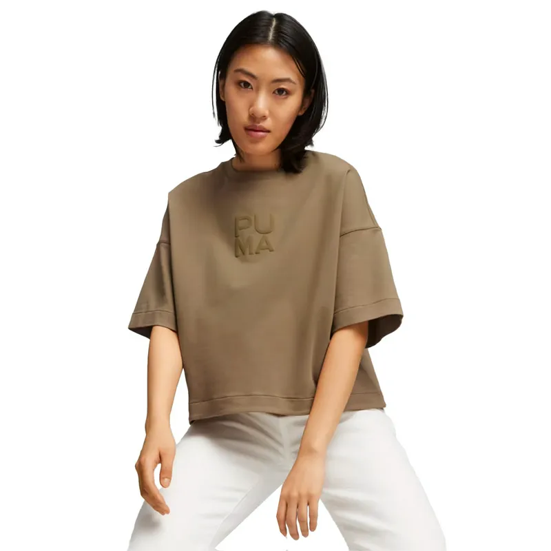 Футболка Puma Infuse Relaxed Tee, коричневый, арт. PM621443
