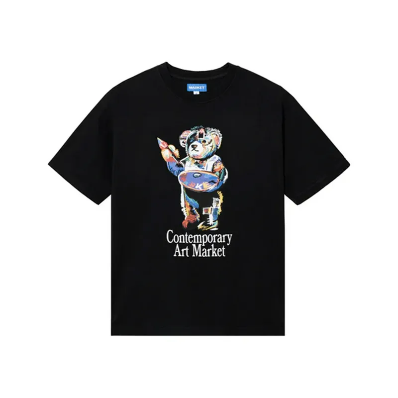 Футболка Market Art Bear, черный, арт. MR991801