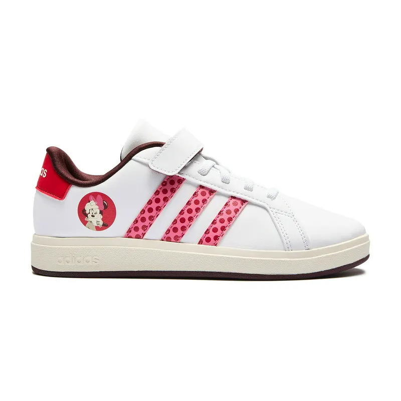 Кроссовки Adidas Grand Court Minnie EL C, белый, арт. ADIH6310