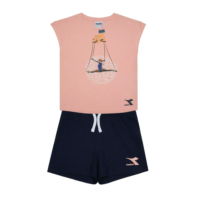 Спортивный костюм Diadora, розовый, арт. DR102179351
