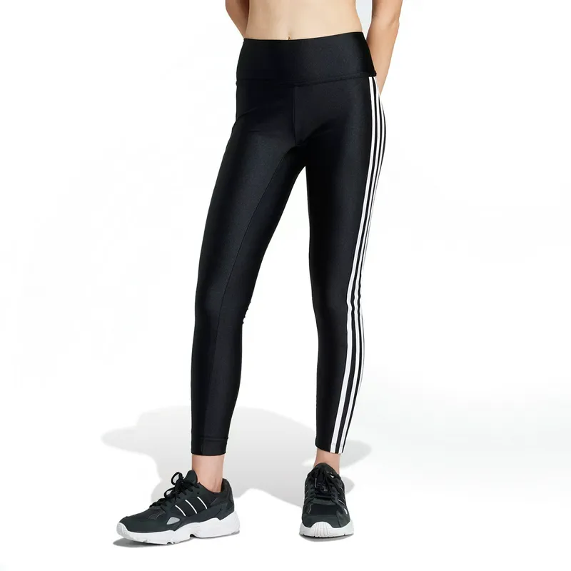 Леггинсы Adidas 3 Stripes, черный, арт. ADIU2522