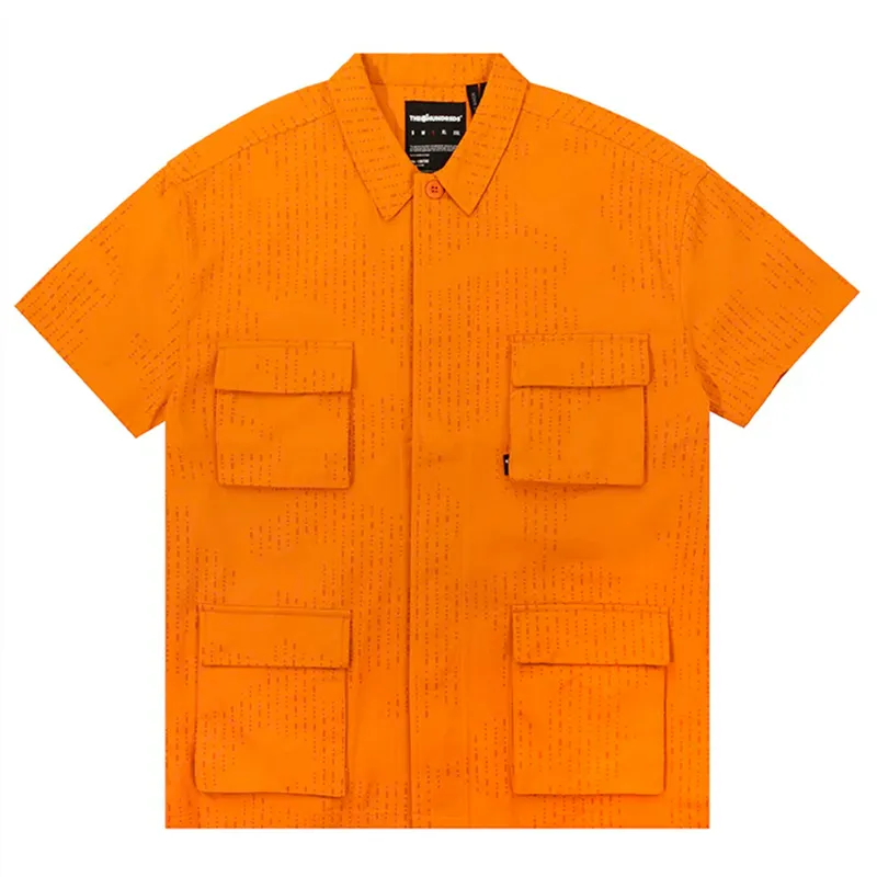 Рубашка The Hundreds BDU Woven, оранжевый, арт. HNT24P208006