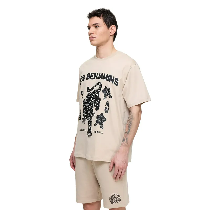 Футболка Les Benjamins, бежевый, арт. LB25SSUNLMUTS
