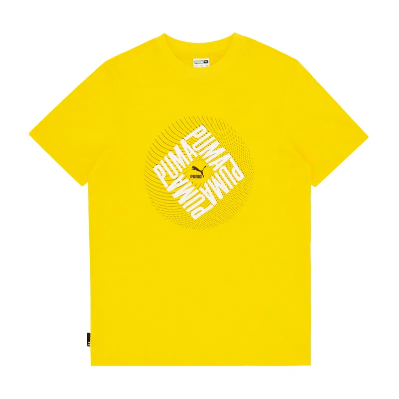 Футболка Puma SWxP Graphic Tee, желтый, арт. PM535658