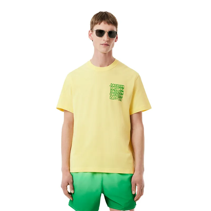 Футболка Lacoste T-Shirt, желтый, арт. TH0288