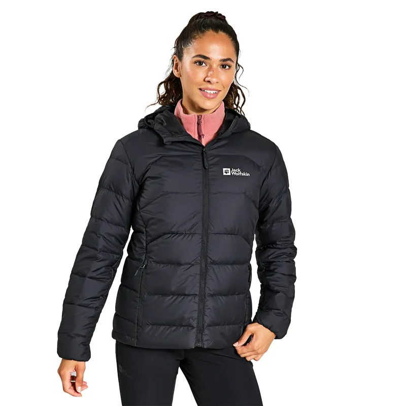 Куртка Jack Wolfskin Ather Down Hoody, черный, арт. JWA60330