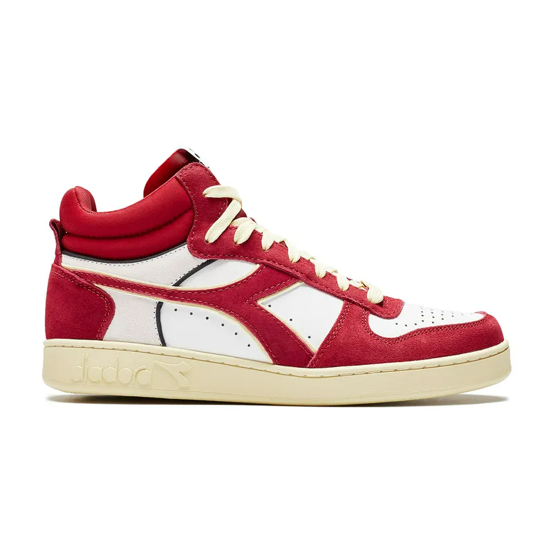 Кроссовки Diadora Magic Basket Demi Cut, бордовый, арт. DR501178563