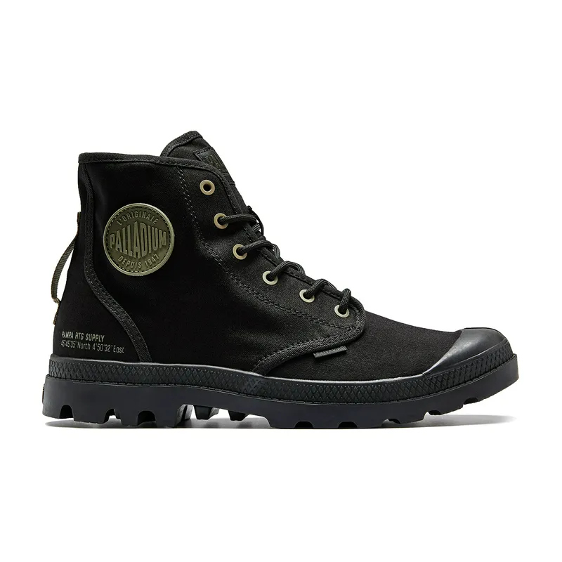 Ботинки Palladium Pampa Hi HERITAGE Supply, черный, арт. PL77356