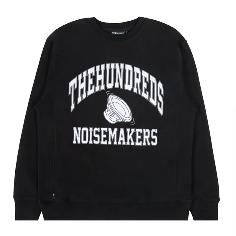 Толстовка The Hundreds Athletics Crewneck, черный, арт. HNT23F102009