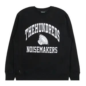 Толстовка The Hundreds Athletics Crewneck, черный, арт. HNT23F102009