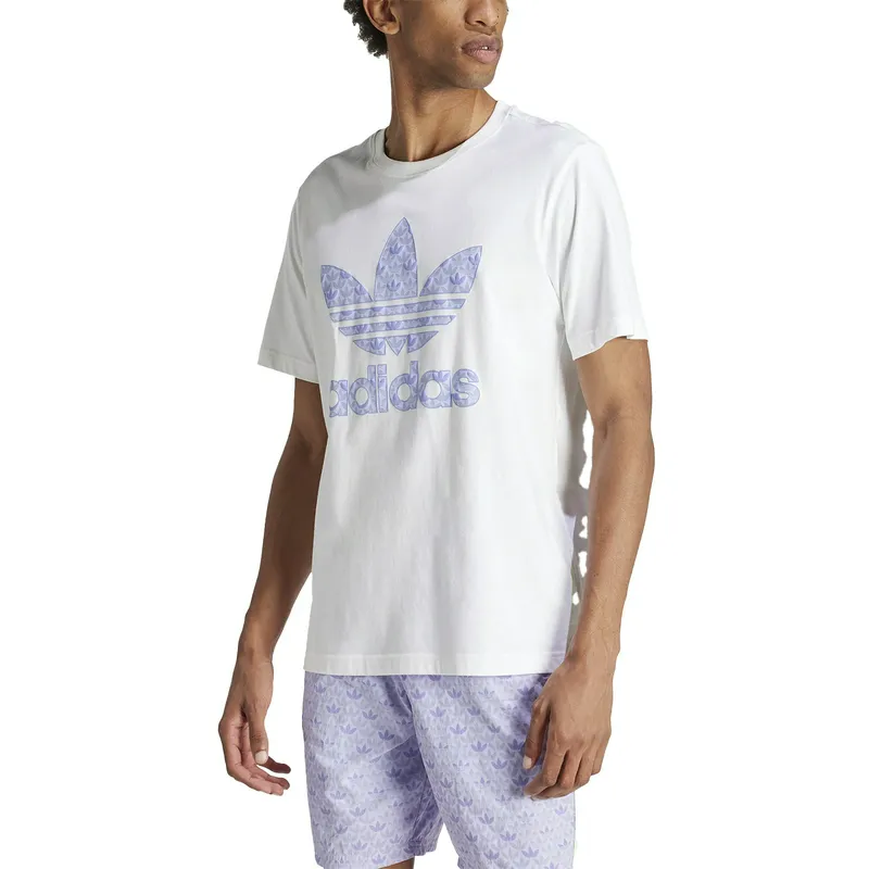Футболка Adidas Classic Monogram Graphic, белый, арт. ADIS0205