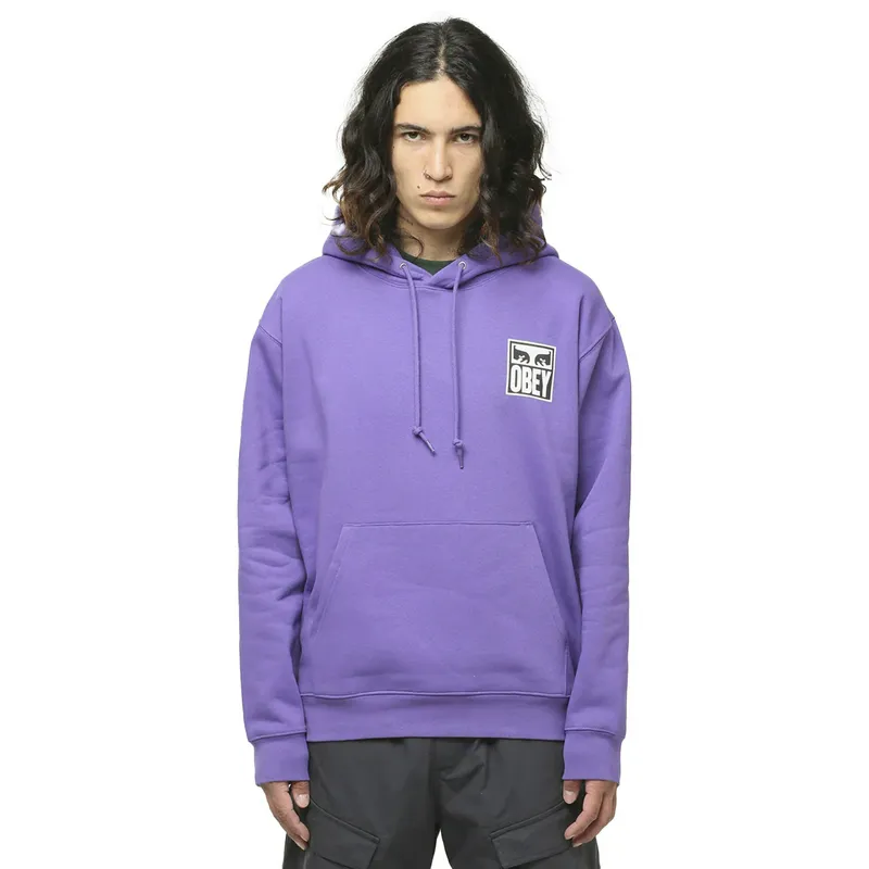 Толстовка Obey Eyes Icon Hood, фиолетовый, арт. OB112843126