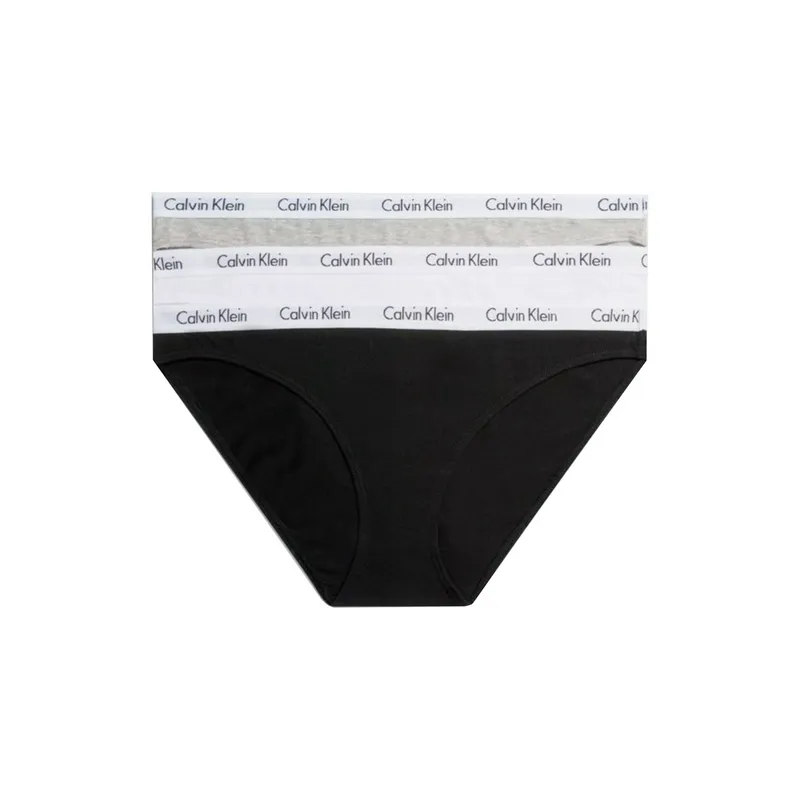 Набор трусов-бикини Calvin Klein 3 Pack, разноцветный, арт. CK000QD3588E