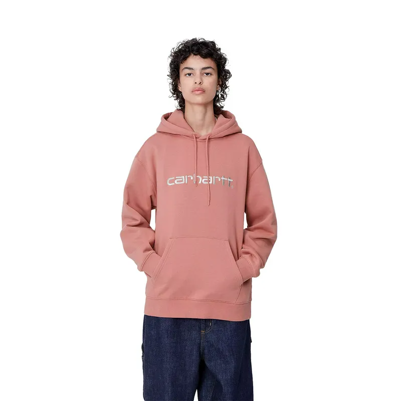 Толстовка Carhartt WIP с капюшоном, розовый, арт. CTI033648