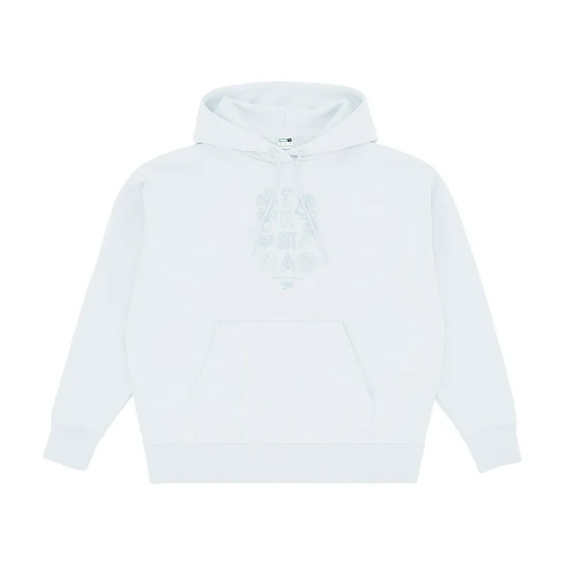 Толстовка Puma Downtown Relaxed Graphic, голубой, арт. PM533583