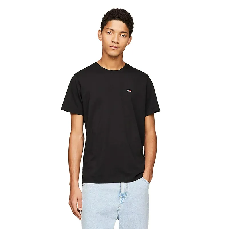 Футболка Tommy Jeans Classics Jersey, черный, арт. TMDM0DM09598