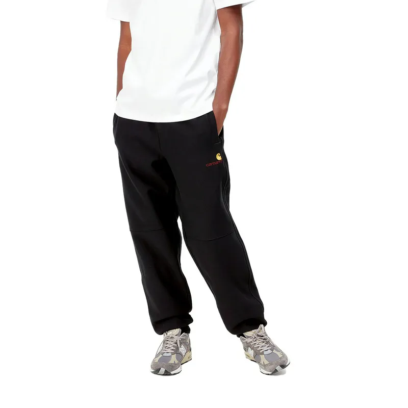 Спортивные штаны Carhartt WIP American Script, черный, арт. CTI027042