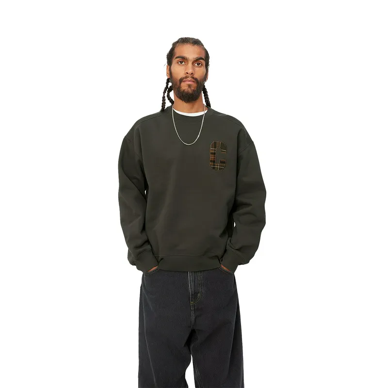 Толстовка Carhartt WIP Wiles, зеленый, арт. CTI032456