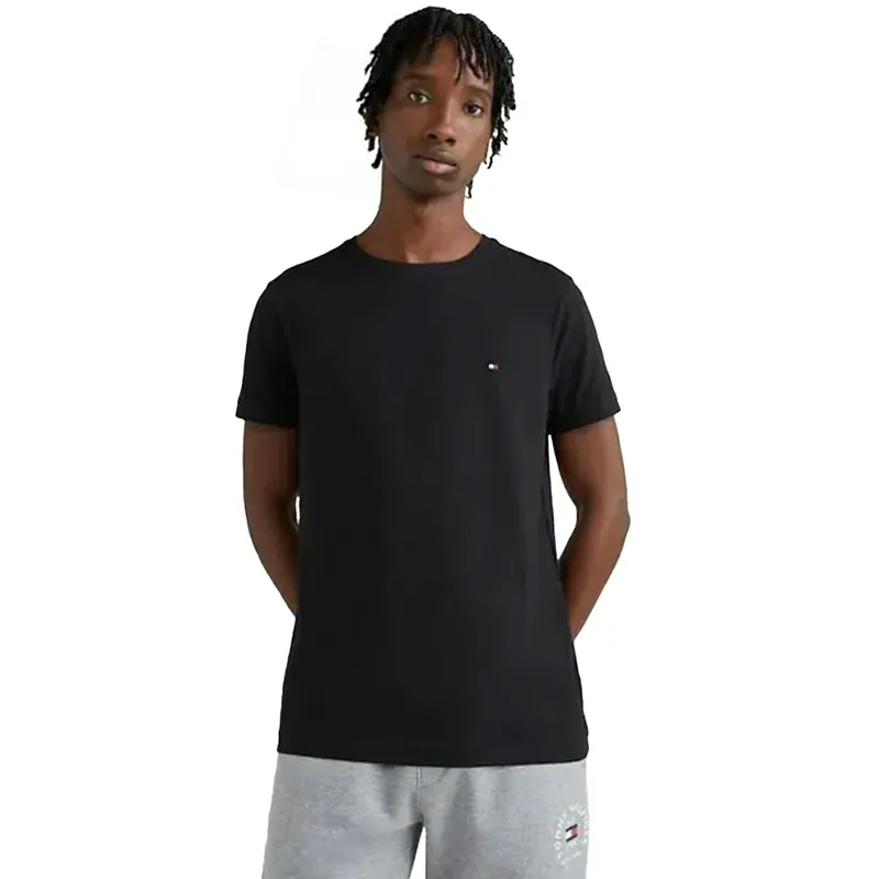 Футболка Tommy Hilfiger Core Stretch Slim, черный, арт. TMMW0MW27539