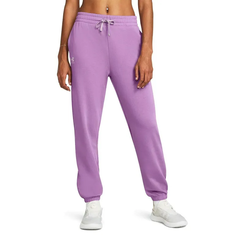 Спортивные штаны Under Armour Rival Terry Jogger, фиолетовый, арт. UA1382735
