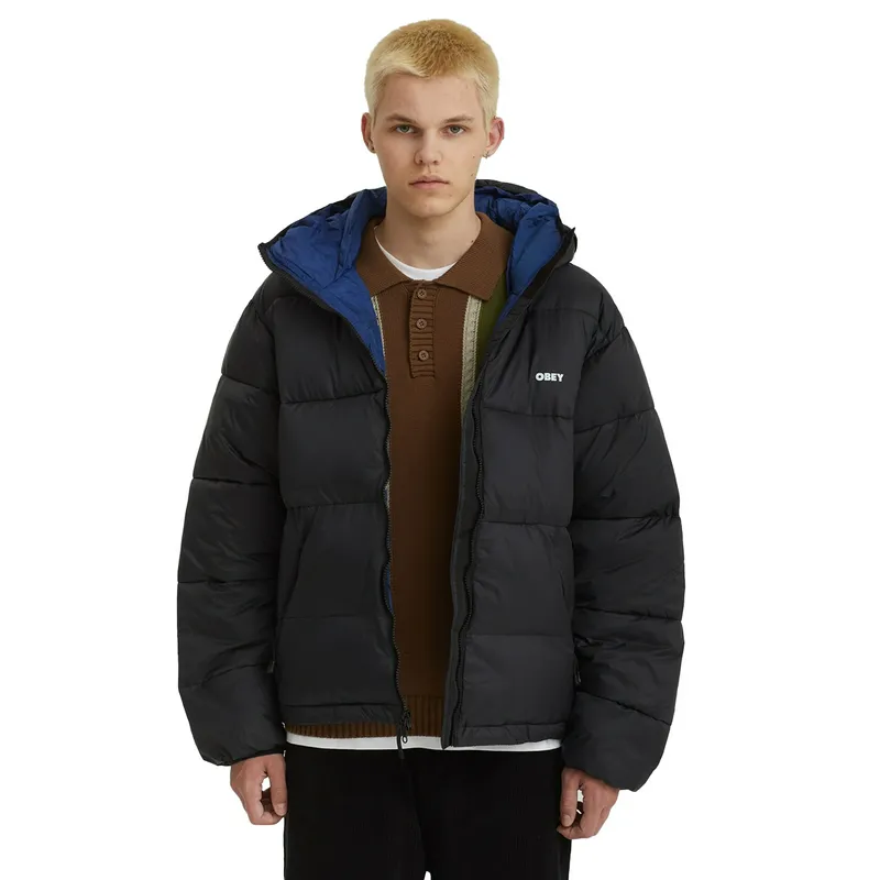 Куртка Obey Stratus Puffer, черный, арт. OB121800576