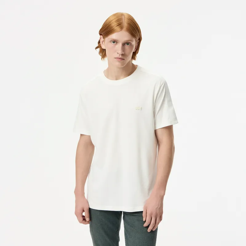 Футболка Lacoste T-SHIRT SS, белый, арт. TH2614