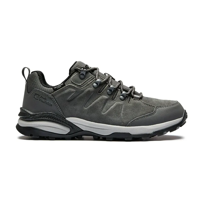 Ботинки Jack Wolfskin Refugio Texapore Low, серый, арт. JW4049851