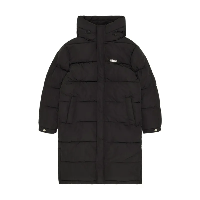 Пуховик Les Benjamins Long Puffer, черный, арт. LB24FWCLAMUJC