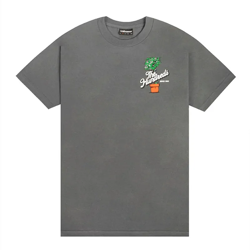 Футболка The Hundreds Rooted Slant, серый, арт. HNT24P101022
