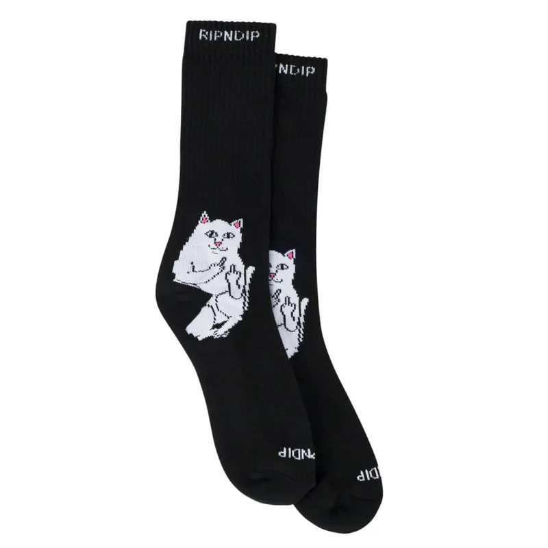 Носки RIPNDIP Lord Nermal, черный, арт. RNDD3583