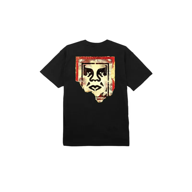 Футболка Obey Ripped Icon, черный, арт. OB165263782