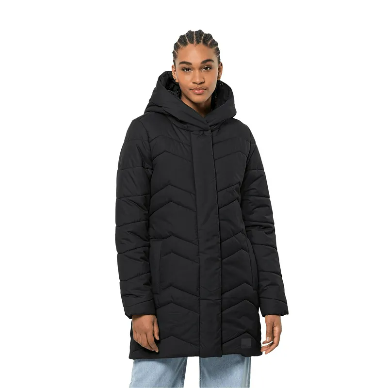 Куртка Jack Wolfskin Kyoto Coat, черный, арт. JW1204944