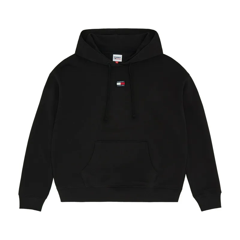 Толстовка Tommy Jeans Badge Boxy Fit, черный, арт. TMDW0DW15411
