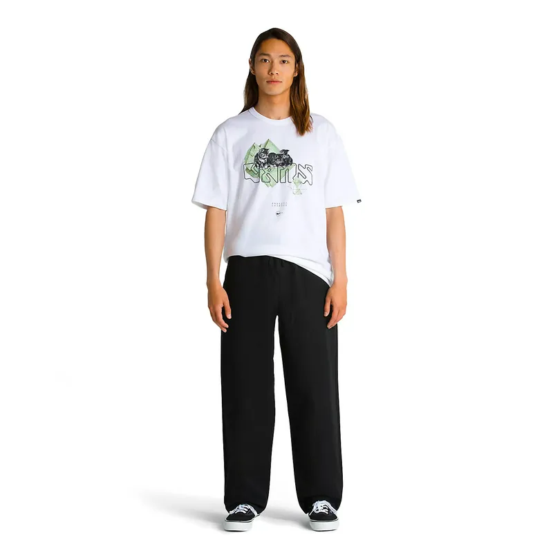 Брюки Vans Range Baggy Tapered Elastic Waist, черный, арт. VN00000D