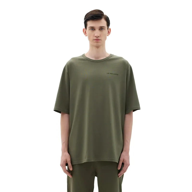 Футболка Les Benjamins Short Sleeve Tee 411, хаки, арт. LB23FWCLAMUTS