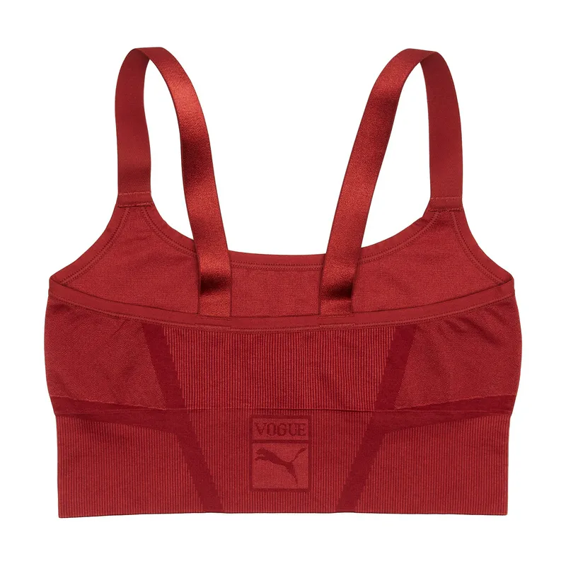 Топ Puma Seamless Bra Top, бордовый, арт. PM536689