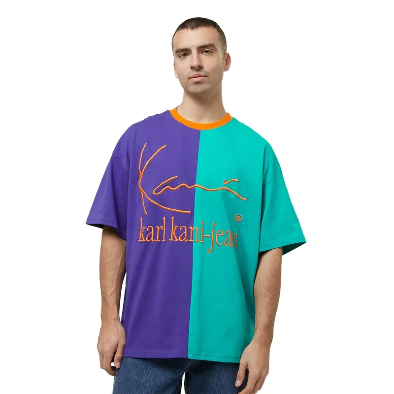 Футболка Karl Kani Kkj Block Boxy Tee, разноцветный, арт. KKKU2420091