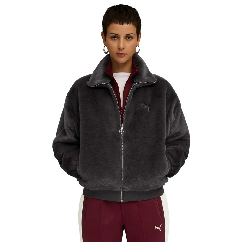 Куртка Puma WARDROBE ESS Soft Fleece, серый, арт. PM632169