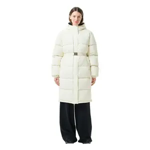 Пуховик Lacoste Rene Print, белый, арт. BF2520