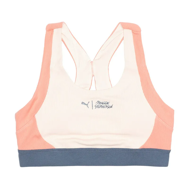 Топ Puma Maggie Low Impact Bra, бежевый, арт. PM522141