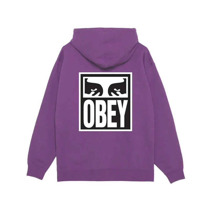 Толстовка Obey Eyes Icon II Heavyweight, фиолетовый, арт. OB117462142