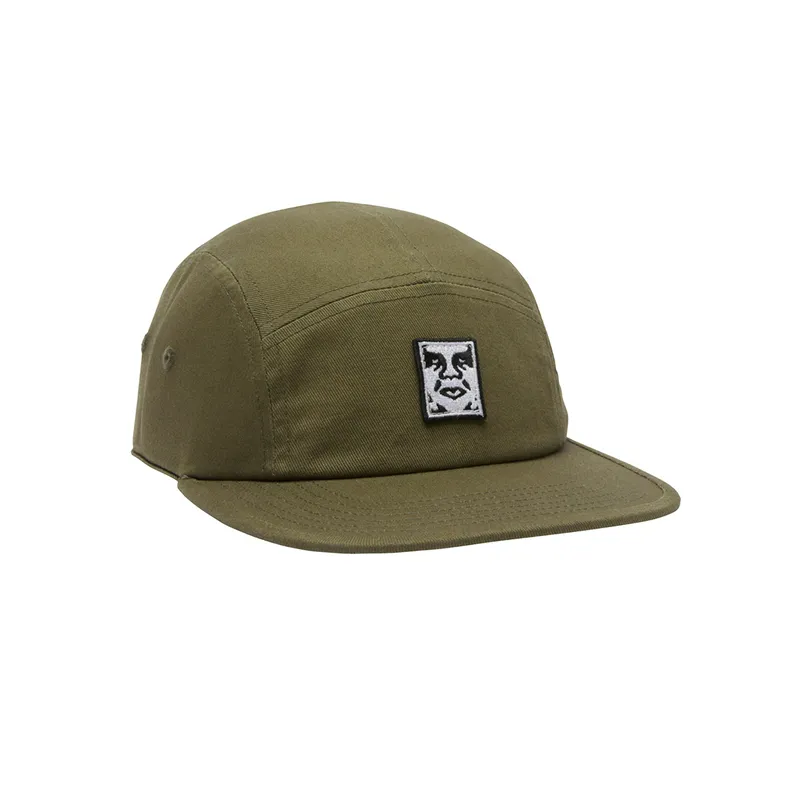 Кепка Obey Icon Patch Twill Camp Hat, хаки, арт. OB100490128