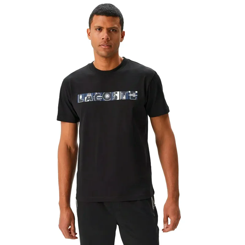 Футболка Lacoste T-Shirt, черный, арт. TH0417