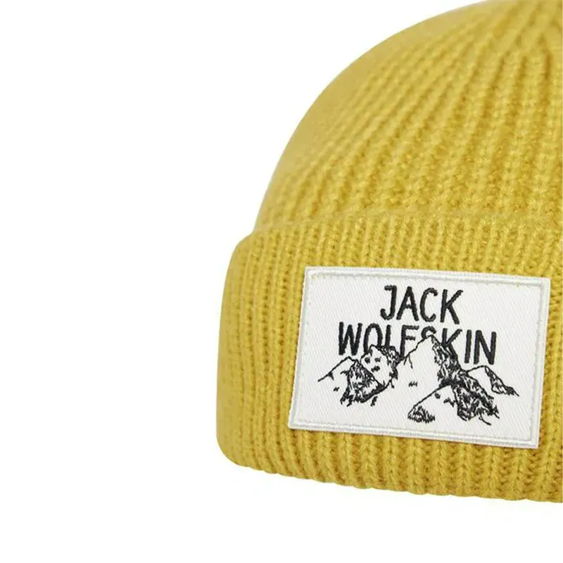 Шапка Jack Wolfskin Badge Beanie, желтый, арт. JWA61610