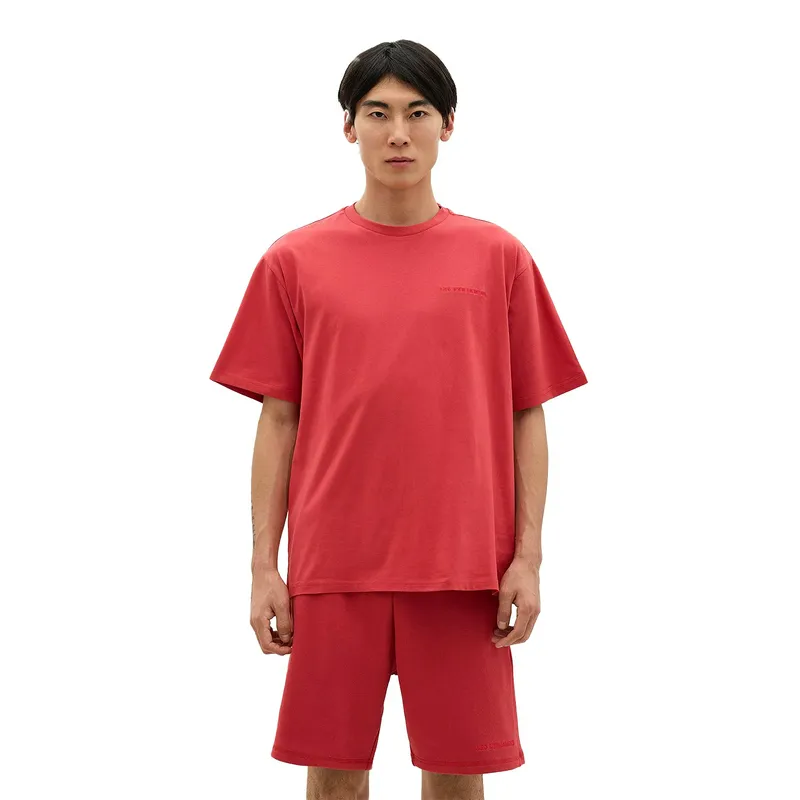 Футболка Les Benjamins Short Sleeve Tee 304, красный, арт. LB24SSESSMUTS
