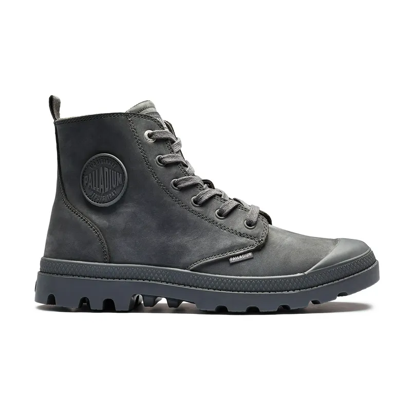 Ботинки Palladium Pampa Hi Zip, серый, арт. PL06440