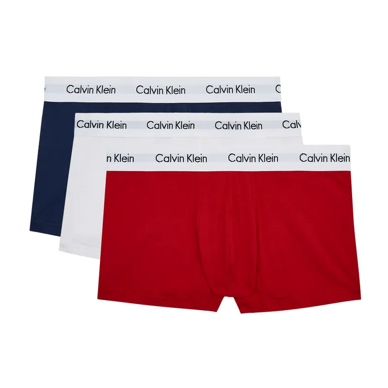 Мужские трусы-шорты Calvin Klein в комплекте из 3 штук, разноцветный, арт. CK0000U2662G