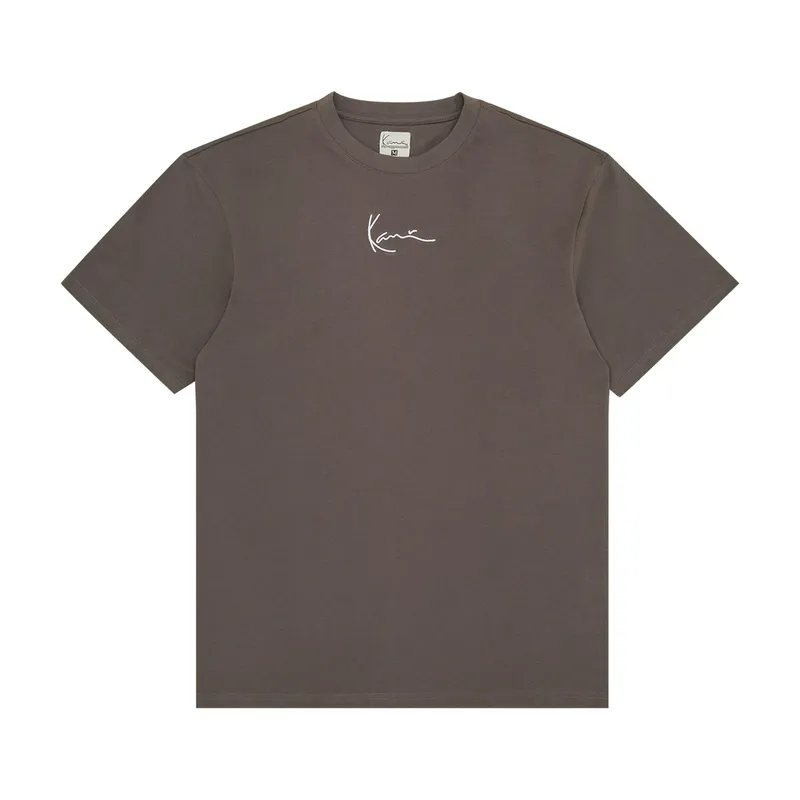 Футболка Karl Kani Small Signature, коричневый, арт. KKKMTE01101206
