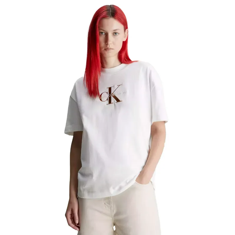 Футболка Calvin Klein Premium Monologo Tee, белый, арт. CKJ20J222022