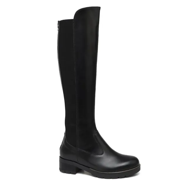 Сапоги Giovanni Fabiani Trend из натуральной кожи, черный, арт. 127480